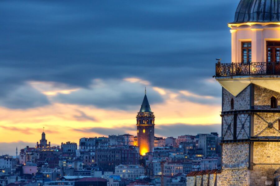 Галатская башня, Стамбул, Турция